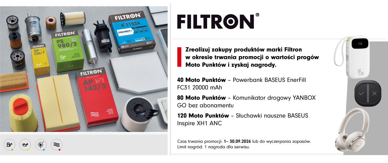 Zdobywaj nagrody z Filtron