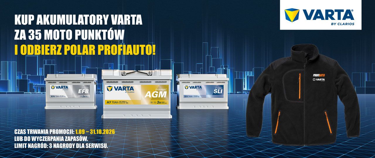 Kup akumulatory VARTA i odbierz polar ProfiAuto
