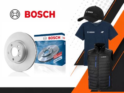 Zyskaj odzież z Bosch
