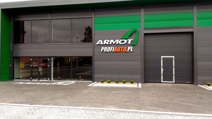 Sklep motoryzacyjny - Armot